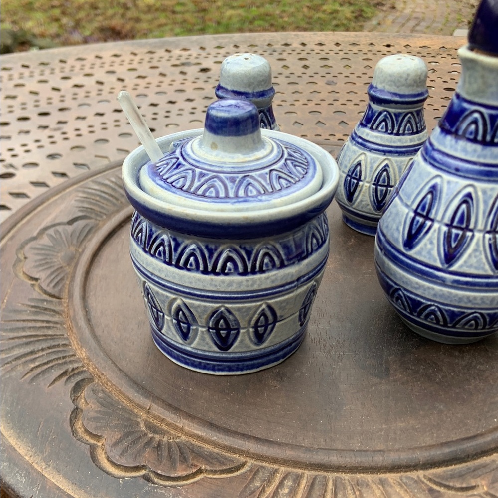 Vtg MR Marzi Remy Condiment Set - Picture 6 of 11
